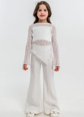 Кофта для девочки Амарис SUZIE, Молочний, 116