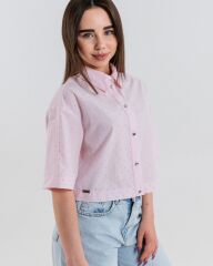 Сорочка зі стразами для дівчинки Сірінея SUZIE, Рожевий, 146