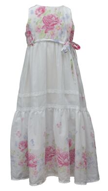 Сукня, ЗНИЖКА -50%, Білий/Рожевий, 122