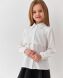 Блуза шкільна з мереживом “Esprit” Brilliant, Молочний, 122