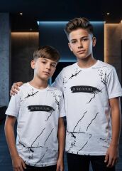 Футболка для хлопчика First Kids, Білий, 128