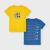 Комплект:футболка 2 шт. для мальчика Mayoral, Жёлтый, 116