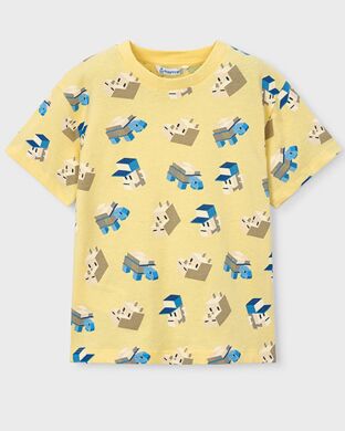 Комплект: шорти, 2 футболки для хлопчика Mayoral, Іспанія, Блакитний, 104