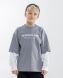 Лонгслів для хлопчика Тео NEWGEN, Сірий, 146