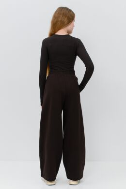 Штани теплі з начосом для дівчинки Беата SUZIE, Шоколадний, 170