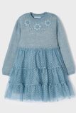 Платье детское Mayoral, Джинсовй, 116