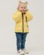 Двостороння демісезонна куртка для дівчинки Lisa, Nestta, Жовтий, 98