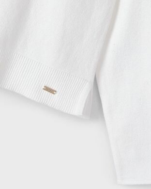 Гольф для дівчинки Mayoral, Кремовий, 116