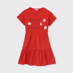 Платье для девочки Mayoral, Красный, 157