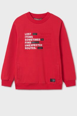 Пуловер для мальчика Mayoral, Красный, 166