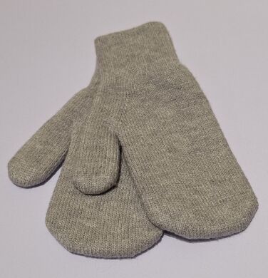 Варежки зимние детские Меринос ELF-KIDS, Серый, 104