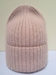 Зимняя шапка для девочки Камила ELF-KIDS, Пудровий, 54