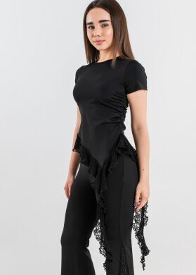 Футболка для дівчинки Марьям SUZIE, Чорний, 152