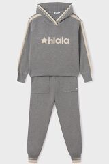 Комплект: штани,пуловер для дівчинки Mayoral, Сірий, 167