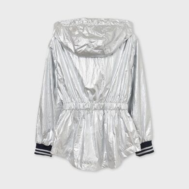 Куртка для девочки Mayoral, Серебристый, 140