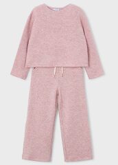 Костюм:штани,пуловер для дівчинки Mayoral, Рожевий, 104