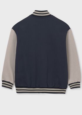 Куртка бомбер для хлопчика Mayoral, Синій, 128