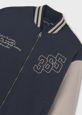 Куртка бомбер для хлопчика Mayoral, Синій, 128