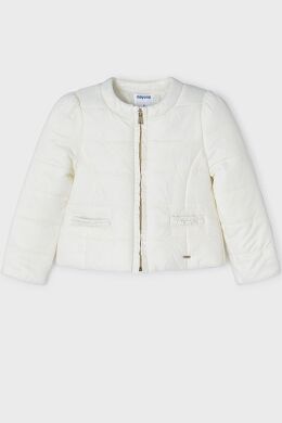 Куртка для дівчинки Mayoral, Білий, 128
