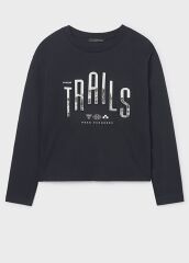 Лонгслів для хлопчика Mayoral, Чорний, 128