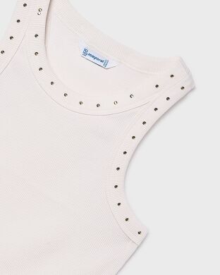 Майка для дівчинки Mayoral, Іспанія, Кремовий, 128