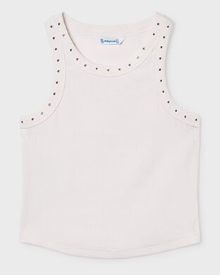 Майка для дівчинки Mayoral, Іспанія, Кремовий, 128