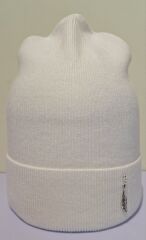 Шапка демісезонна для дівчинки Сіенна ELF-KIDS, Молочний, 52