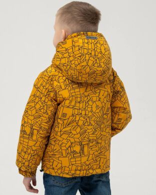 Двостороння демісезонна куртка для хлопчика Danny, Nestta, Жовтий, 116