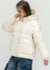 Куртка демісезонна для дівчинки Diana Nestta, Молочний, 164