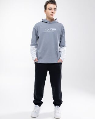 Лонгслів для хлопчика Метт NEWGEN, Сірий, 146