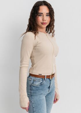 Лонгслив для девочки Леяна SUZIE, Молочний, 146