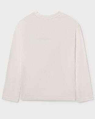 Лонгслив для мальчика Mayoral, Молочний, 128