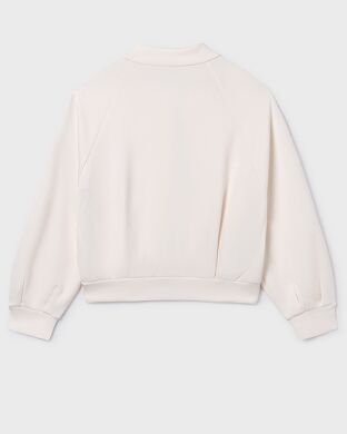 Пуловер для дівчинки Mayoral, Іспанія, Кремовий, 128