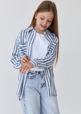 Сорочка для дівчинки Cyntia Brilliant, Блакитний, 146