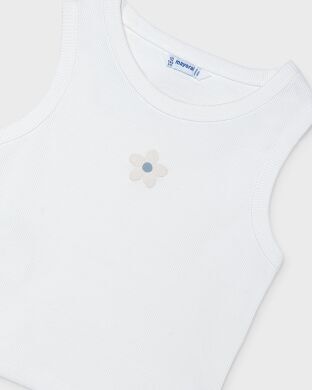 Блуза + топ для дівчинки Mayoral, Іспанія, Блакитний, 128