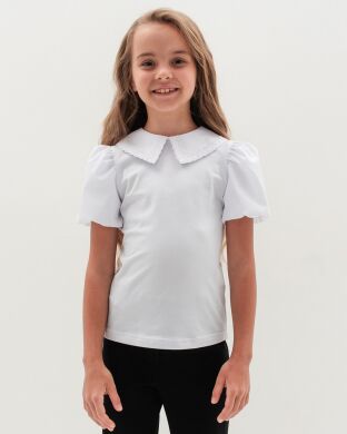 Блузка для дівчинки Енджі SUZIE, Білий, 122
