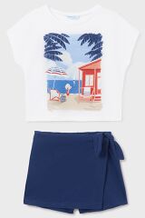Комплект:шорти,футболка Mayoral, Синій, 152