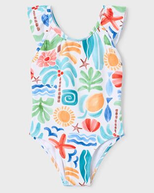 Купальник для дівчинки Mayoral, Іспанія, Кольоровий, 110