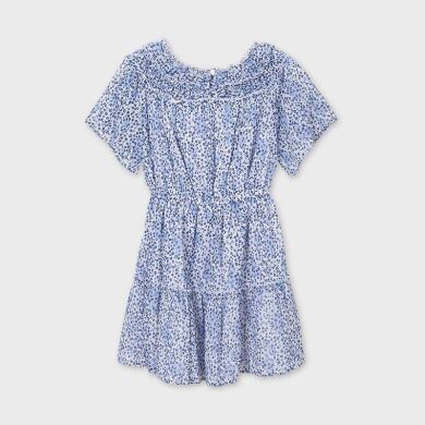 Платье для девочки Mayoral, Голубой, 157