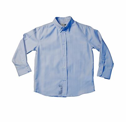 Рубашка, Голубой, 140