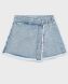Джинсова спідниця-шорти для дівчинки Mayoral, Іспанія, Блакитний, 128