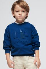 Пуловер для мальчика Mayoral, Голубой, 104