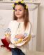 Дитяча українська вишиванка з льону Колосся Piccolo, Кольоровий, 122