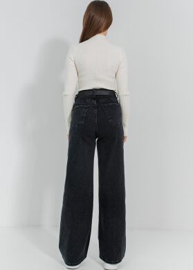 Джинси палаццо для дівчинки Марлен SUZIE, Чорний, 146