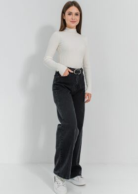 Джинси палаццо для дівчинки Марлен SUZIE, Чорний, 146