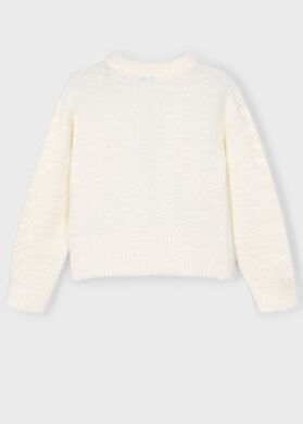Светр для дівчинки Mayoral, Кремовий, 104