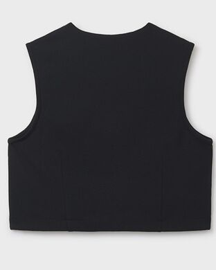 Жилет для девочки Mayoral, Черный, 128