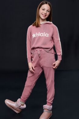 Комплект: штани,пуловер для дівчинки Mayoral, Рожевий, 140