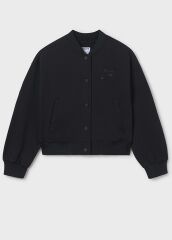 Куртка бомбер для дівчинки Mayoral, Чорний, 128