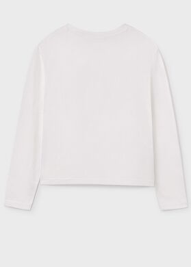 Лонгслив для мальчика Mayoral, Молочний, 128